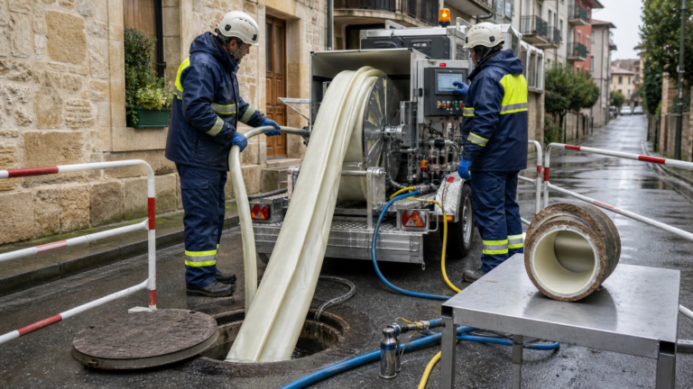 8 empresas de rehabilitación de redes de saneamiento en Bizkaia