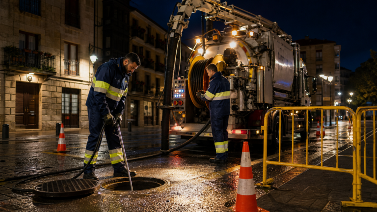 7 empresas de saneamiento y alcantarillado en Bizkaia